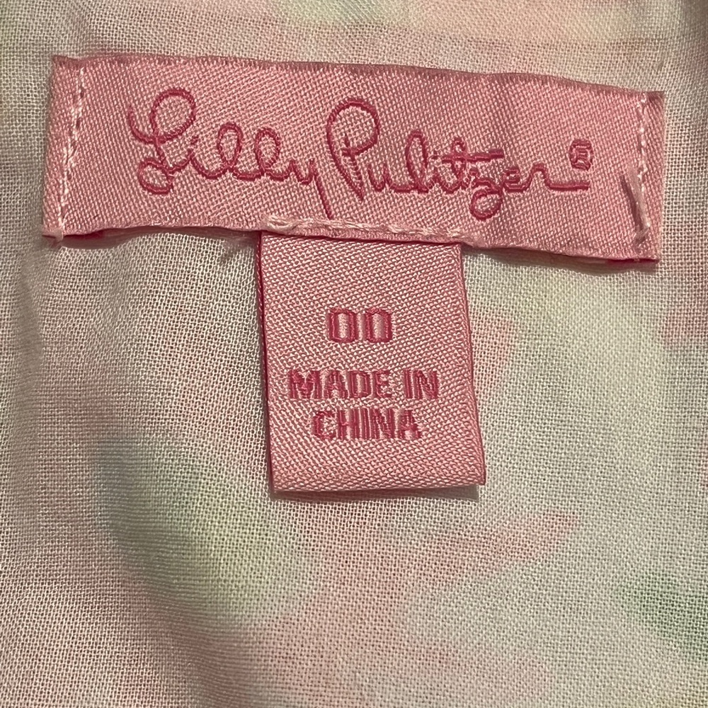 Lilly Pulitzer Pink and Green Dress - Picture 15 of 17